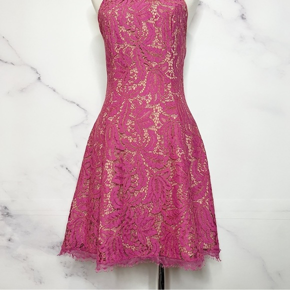 Dress the Population Angie Lace Fit & Flare Dress - Picture 7 of 16